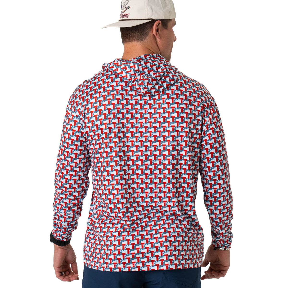 Performance Hoodie - Texas Flag