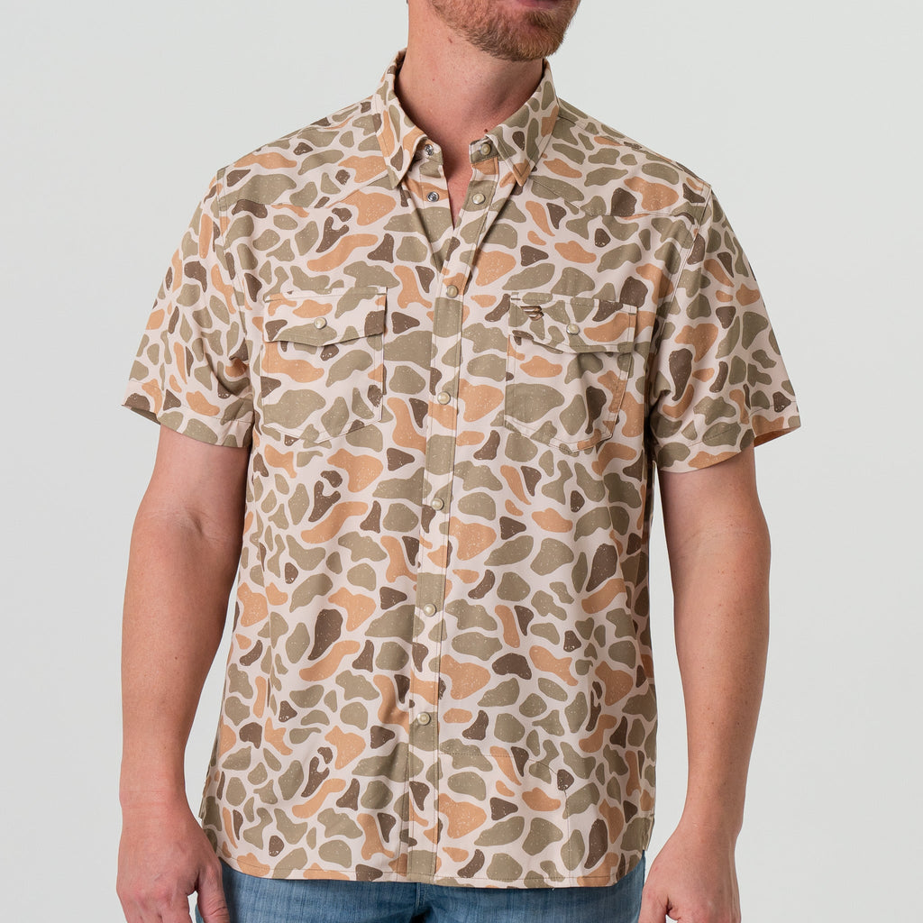Father and Son Bundle - Performance Western Shirt - Venado Camo