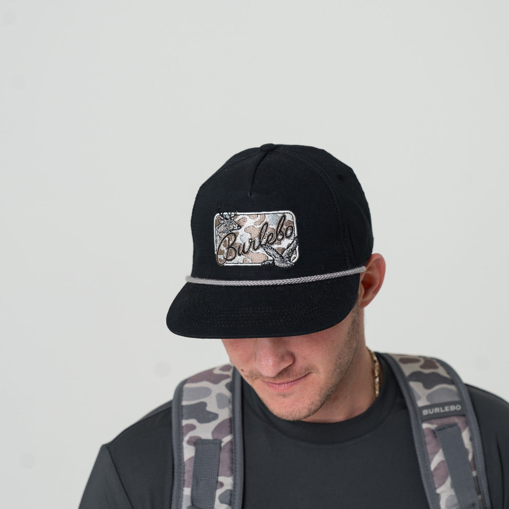 Cap - Camo Patch - Black