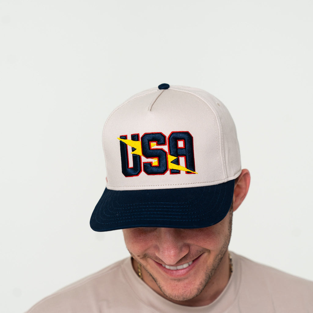 Cap - USA Lightning
