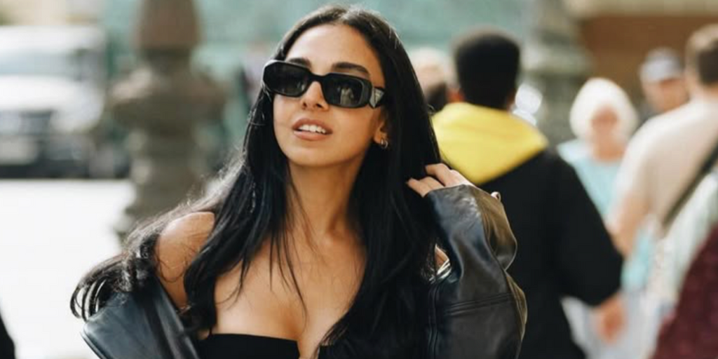 Prada PR 17WS 1AB5S0 Symbole Sunglasses - As Seen On Lamine Yamal & Travis Barker