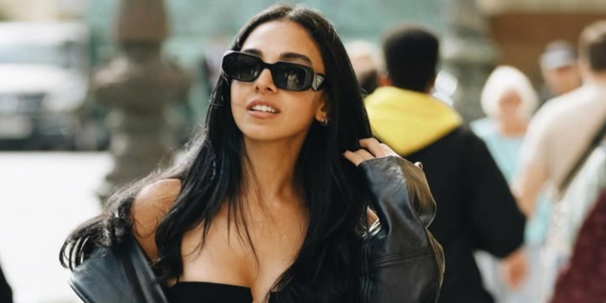 Prada PR 17WS 1AB5S0 Symbole Sunglasses - As Seen On Lamine Yamal & Travis Barker