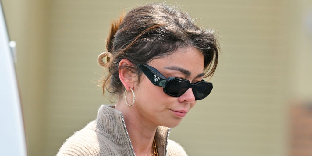 Prada PR 17WS 1AB5S0 Symbole Sunglasses - As Seen On Lamine Yamal & Travis Barker