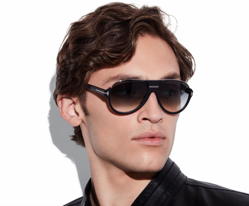 Tom Ford Dimitry TF0334 01P - As Seen On Daddy Yankee & Logan Sargeant