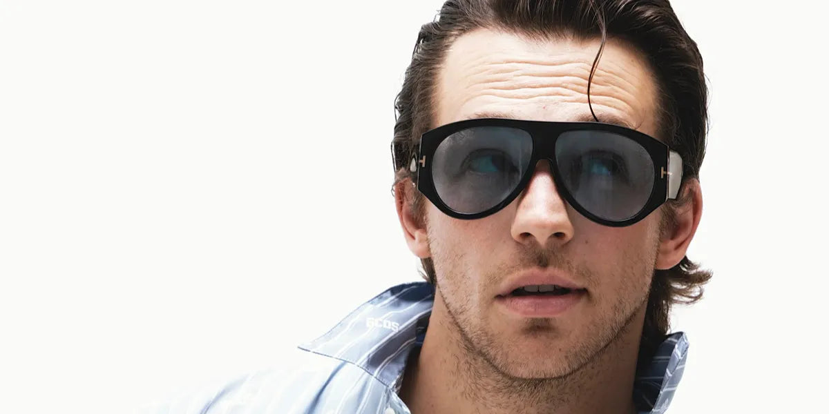 Tom Ford Bronson TF1044 01V - As Seen On Marta Lopez Alamo & Sebastiano Pigazzi