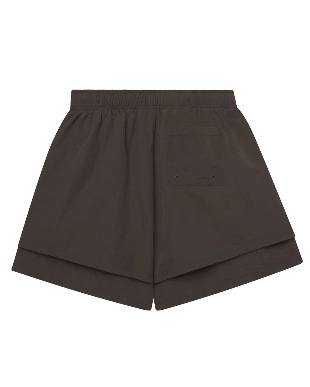 Sp5der Double Layer Short Slate Grey
