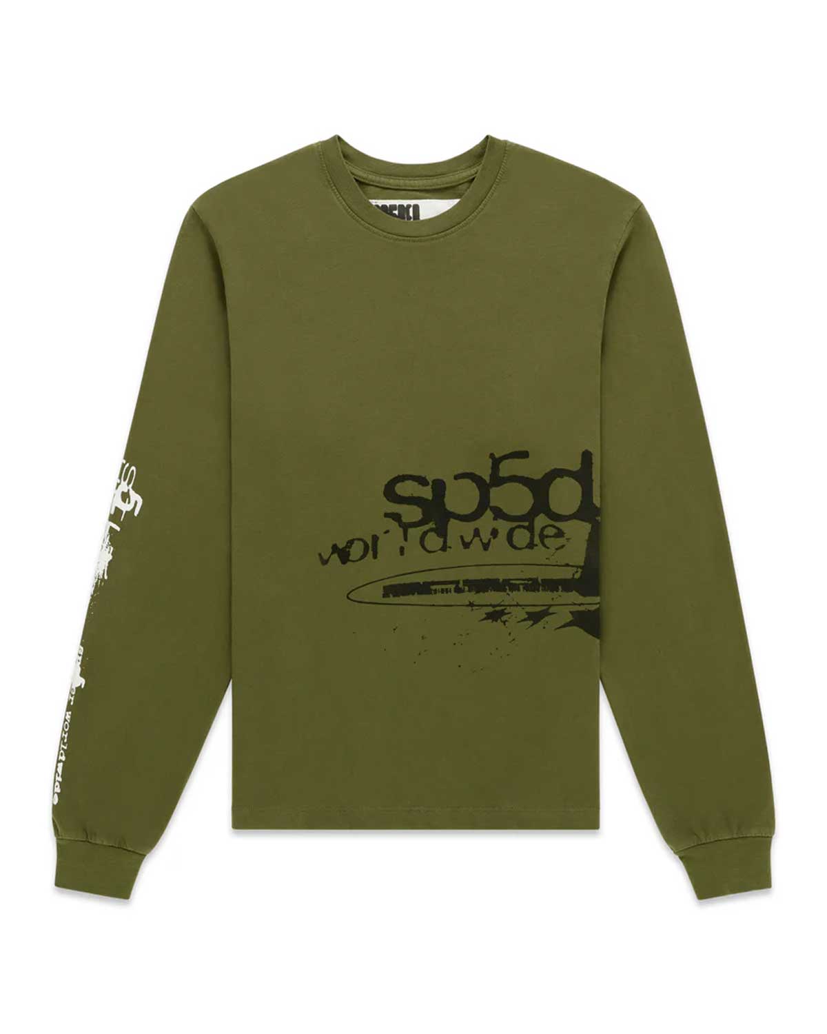 Sp5der Pure Energy L/S Tee Chive