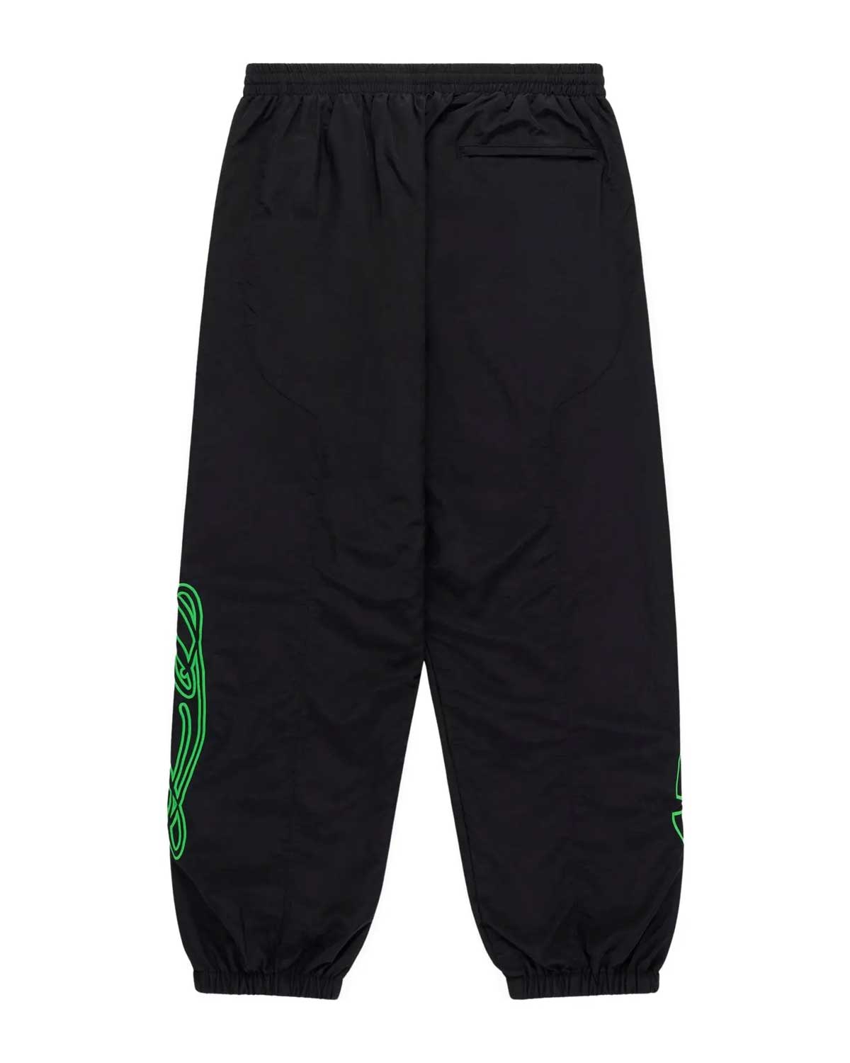 Sp5der Script Warm Up Pants Black