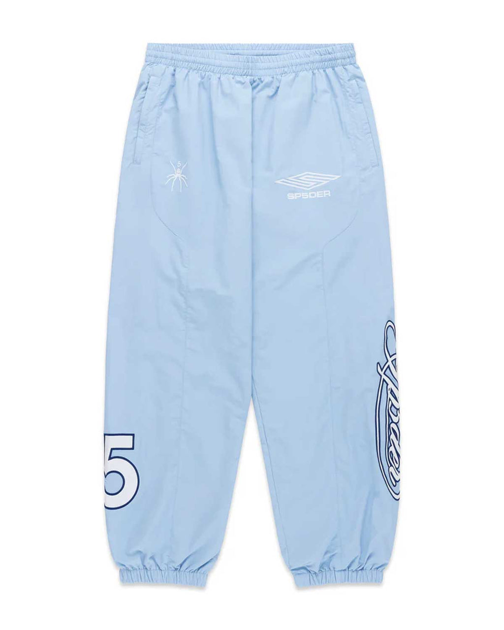Sp5der Script Warm Up Pants Rock Blue