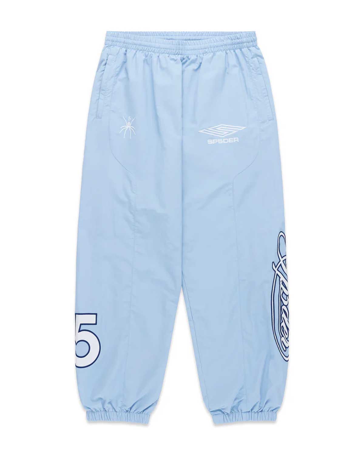 Sp5der Script Warm Up Pants Rock Blue
