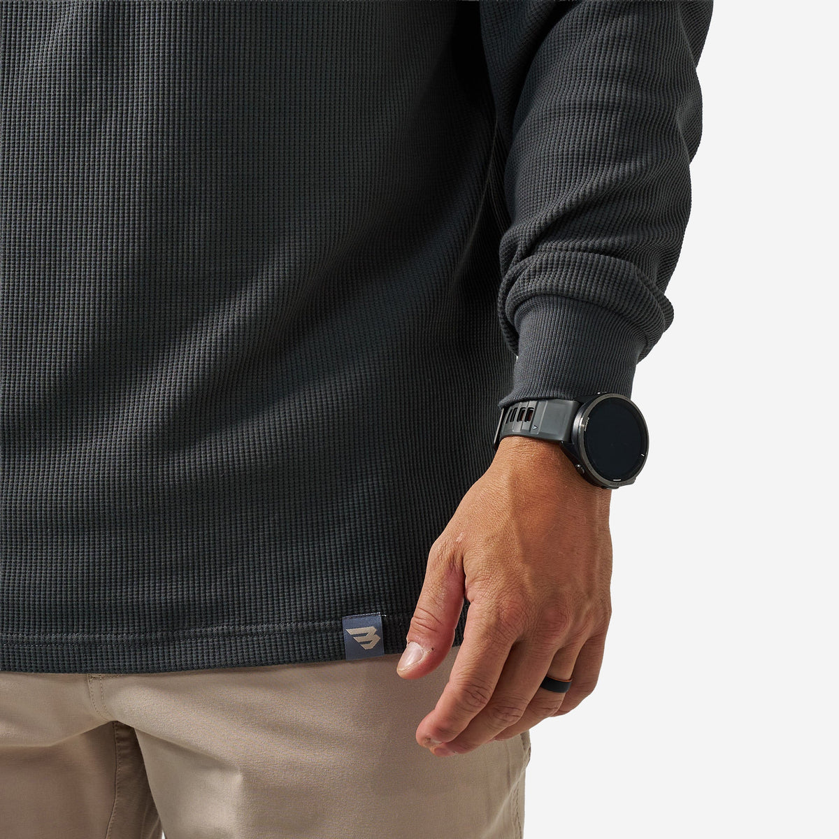 Thermal Hoodie - Gun Metal Grey