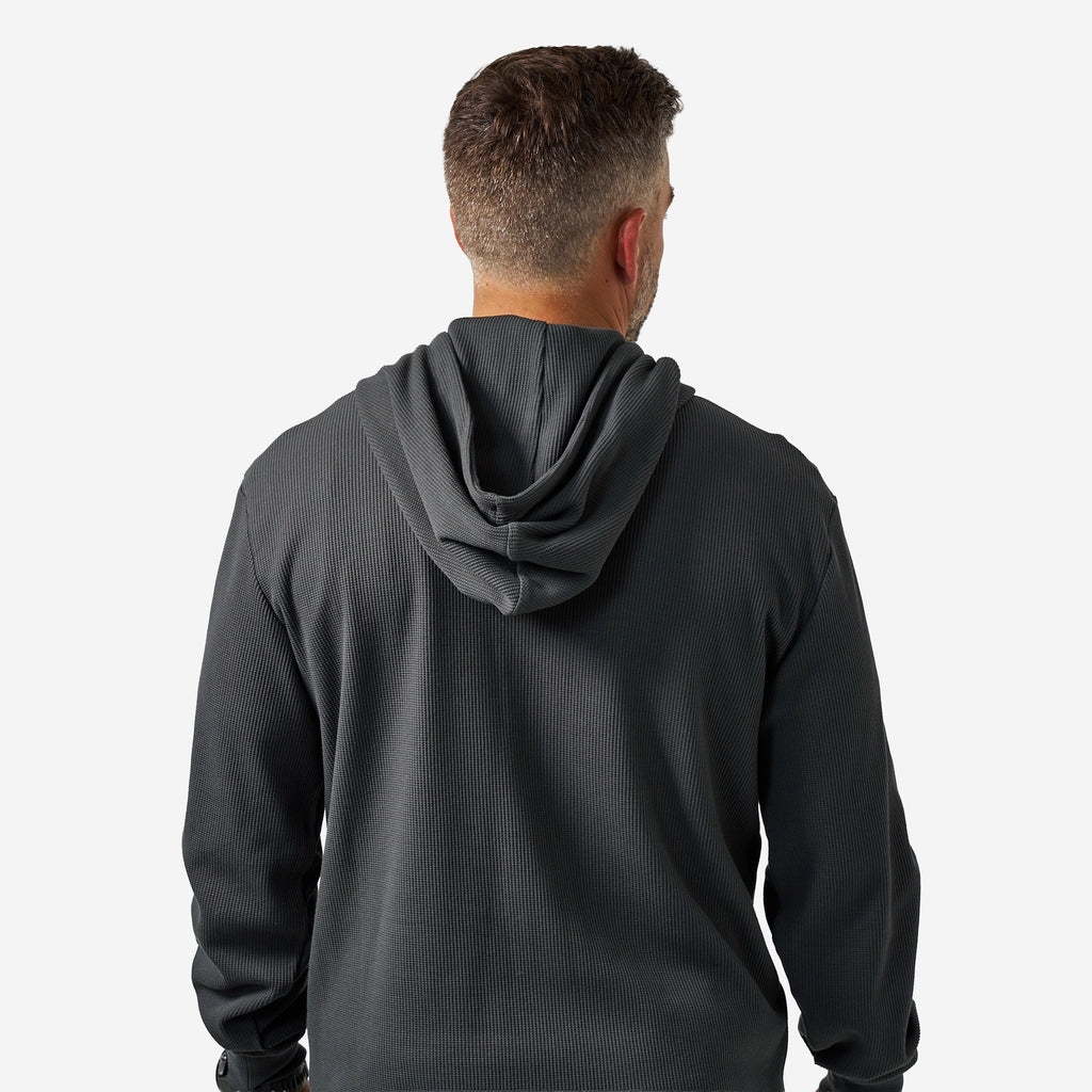 Thermal Hoodie - Gun Metal Grey
