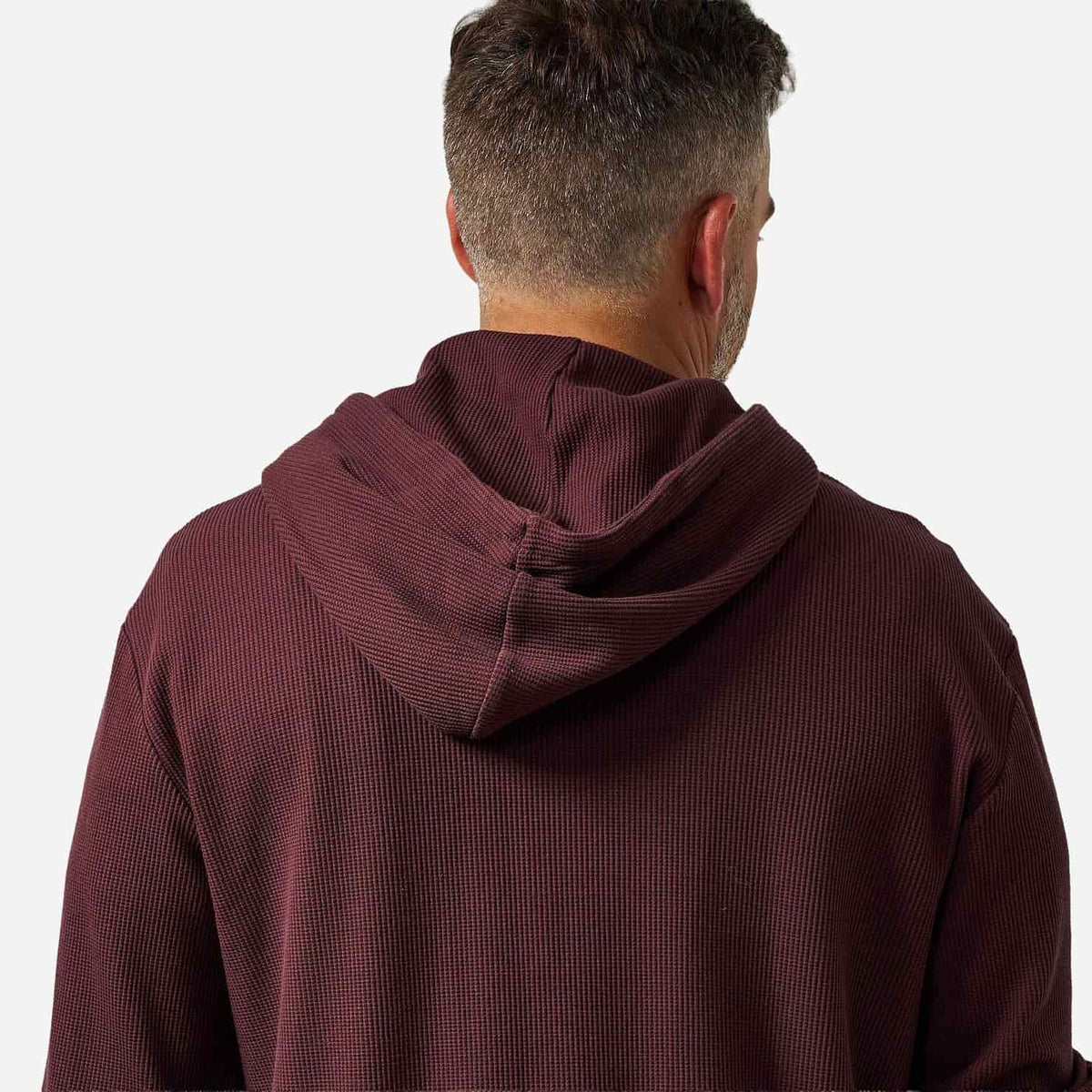 Thermal Hoodie - Maroon