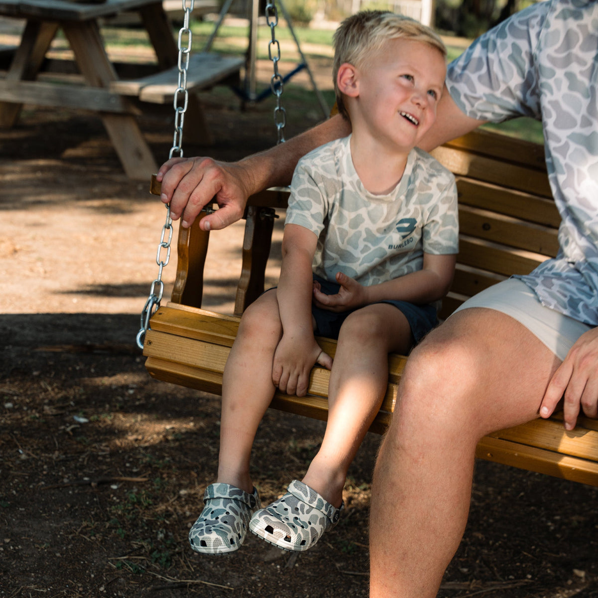 Toddler + Youth Crocs Classic Clog - Classic Deer Camo