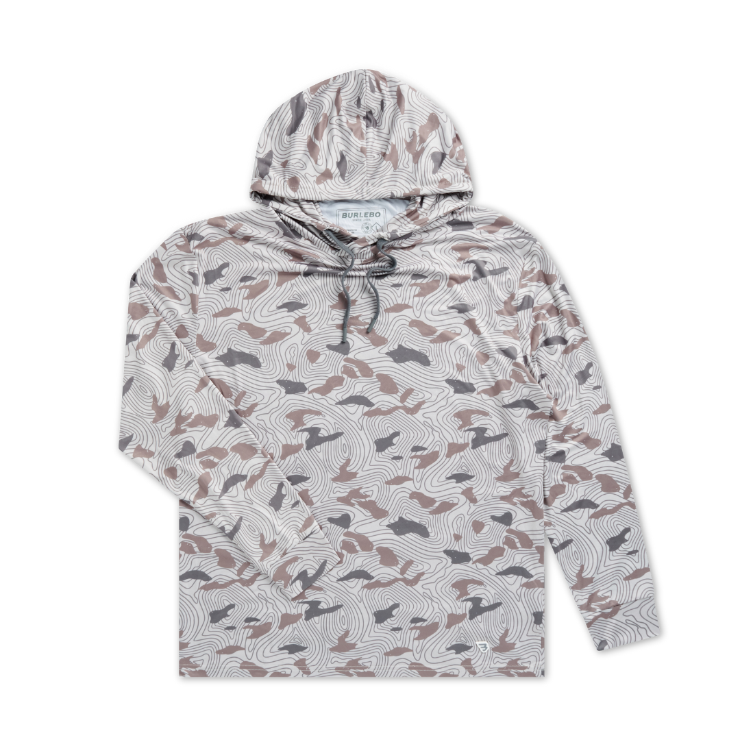Performance Hoodie - Topo Desert Camo