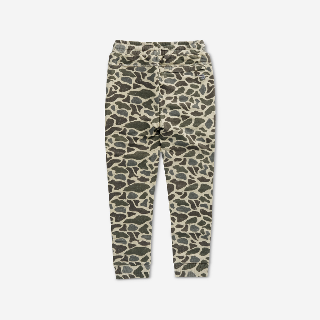 Youth Fleece Jogger - Classic Deer Camo