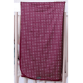 Baby Swaddle - Texas - Maroon & Grey