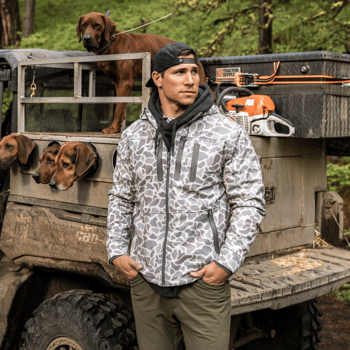 Challenger Jacket - Classic Deer Camo