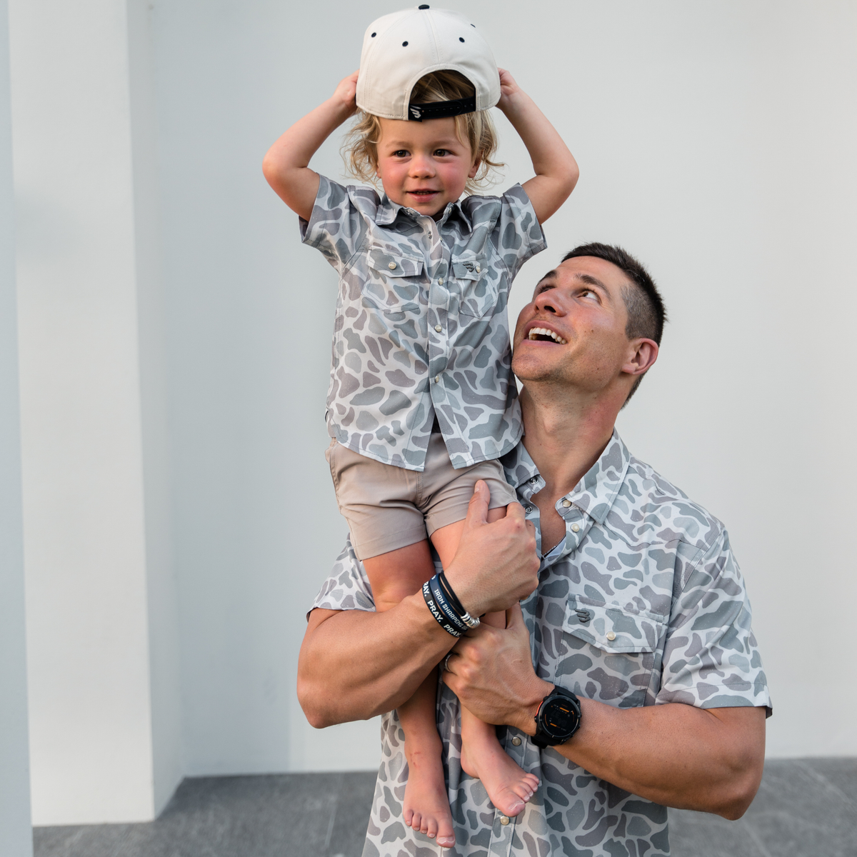 Father and Son Bundle - Performance Western Shirt - Classic Deer Camo