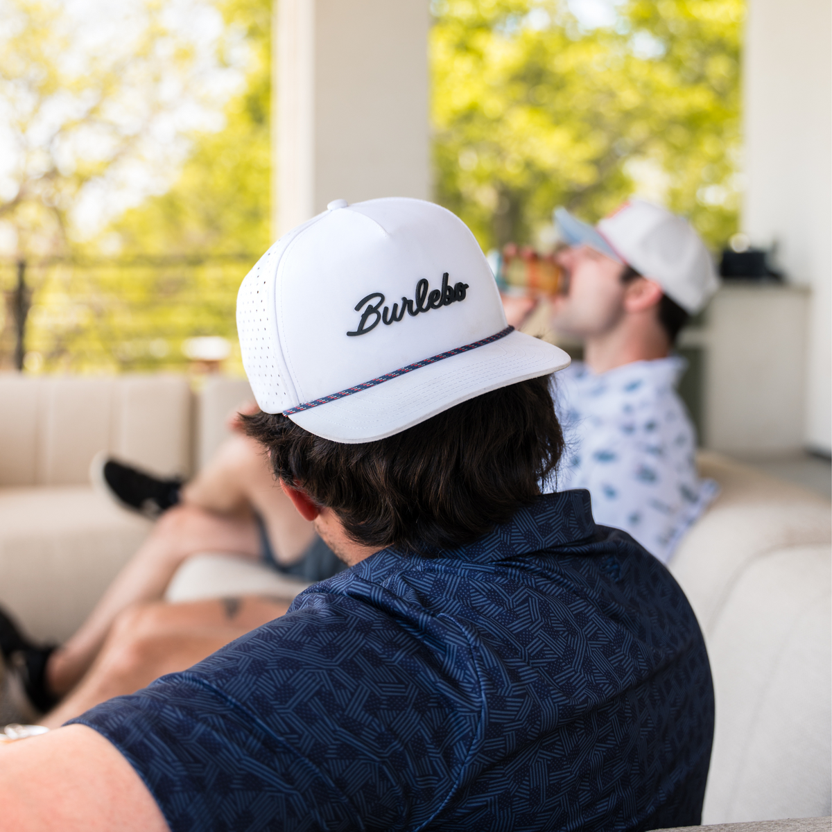 Performance Cap - BURLEBO Tour - White