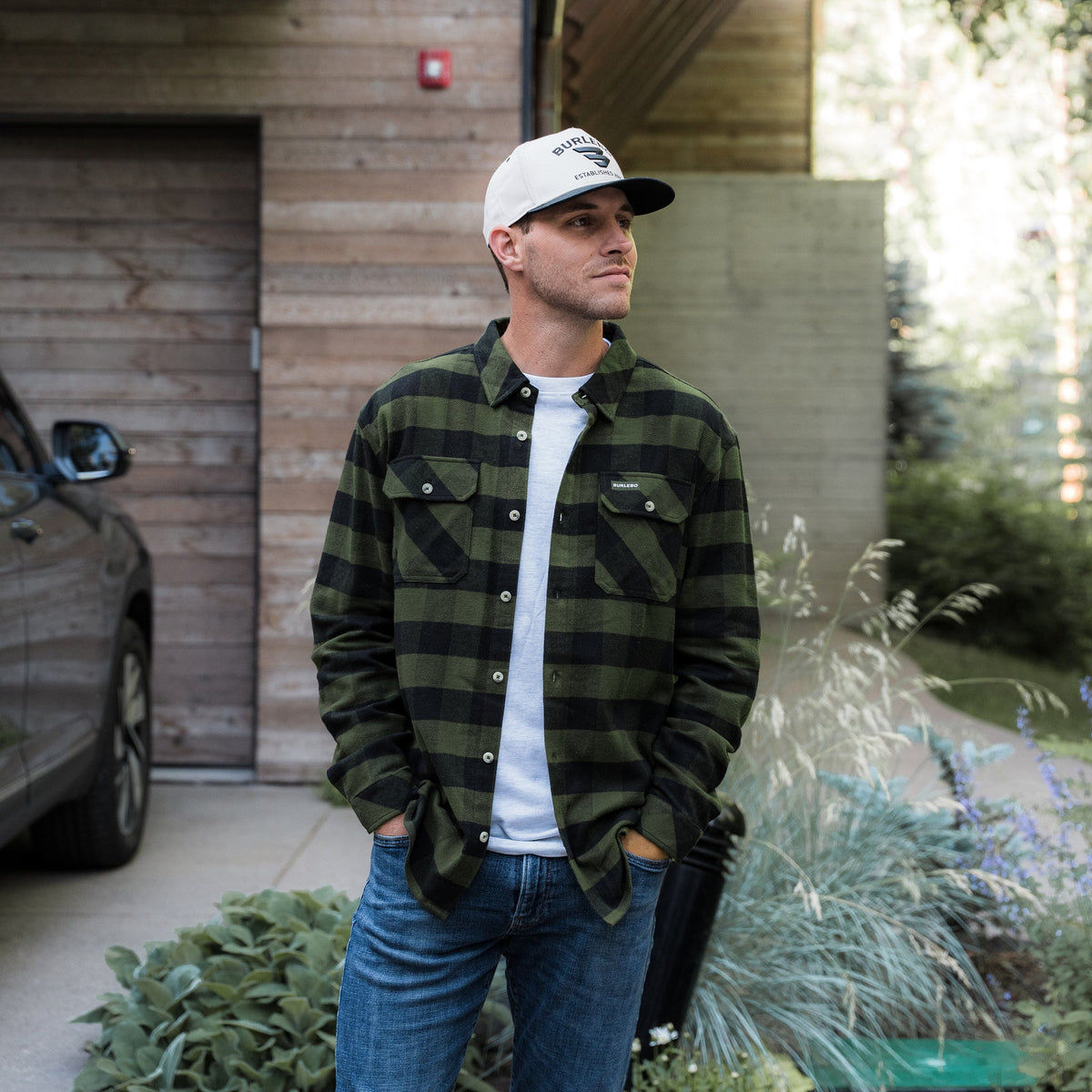 Flannel Shirt - Mallard Green Plaid