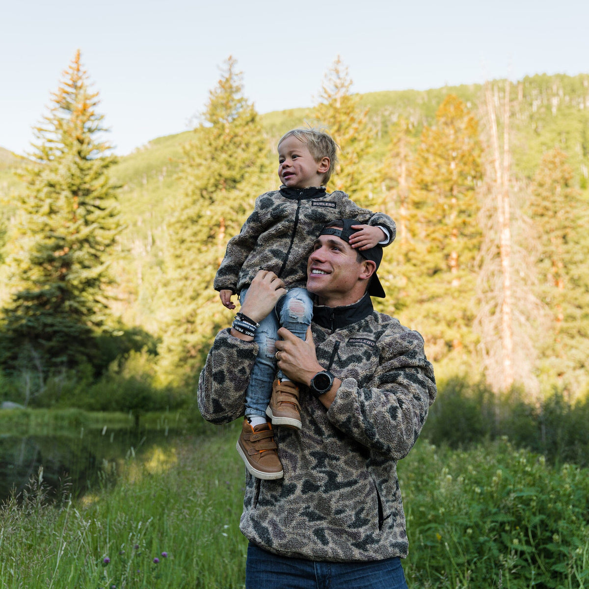 Sherpa - Quarter Zip - Rocky Mountain Camo