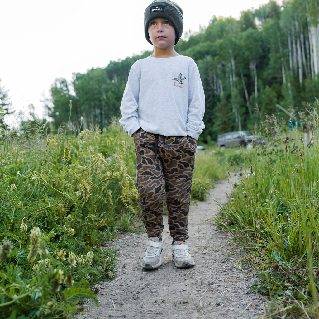 Youth Fleece Jogger - Gauge Camo