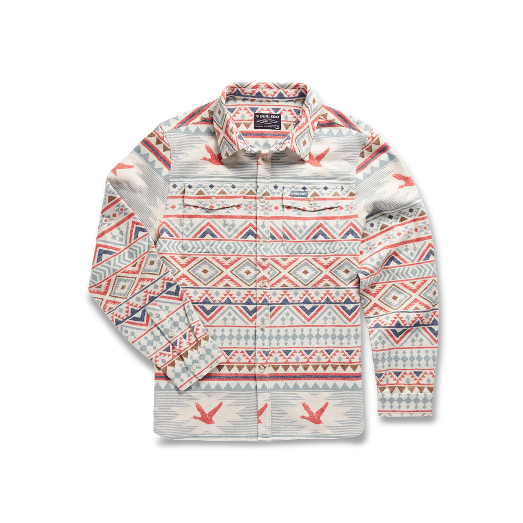 Vintage Heavyweight Flannel - Flying Duck Aztec