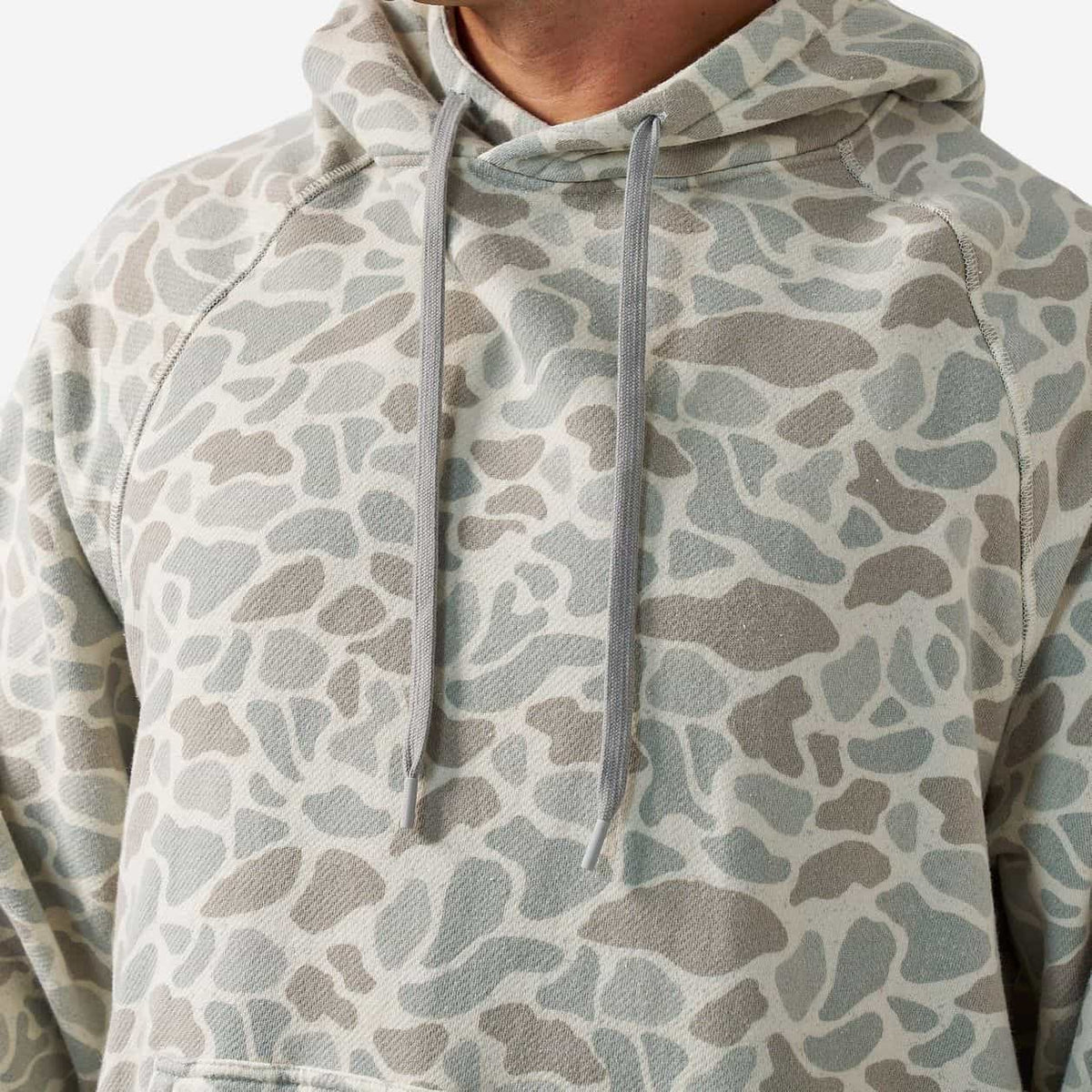 Vintage Washed Hoodie - Classic Deer Camo