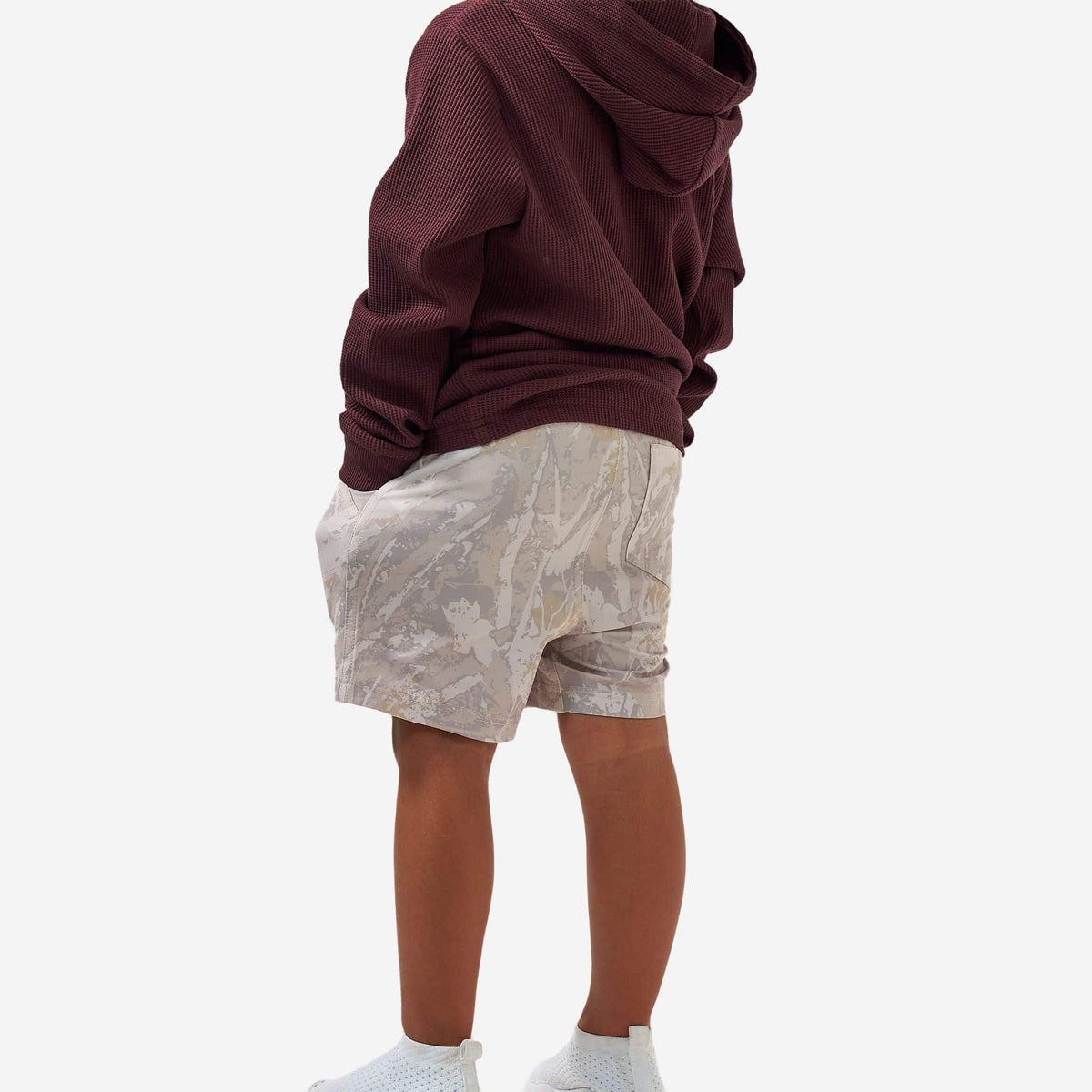 Youth Athletic Short - Drifter Camo