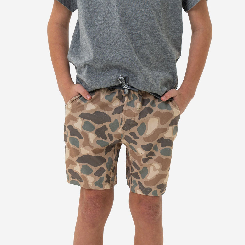Youth Athletic Short - Pintail Camo
