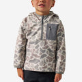 Youth Blaze Tech - Quarter Zip - Classic Deer Camo