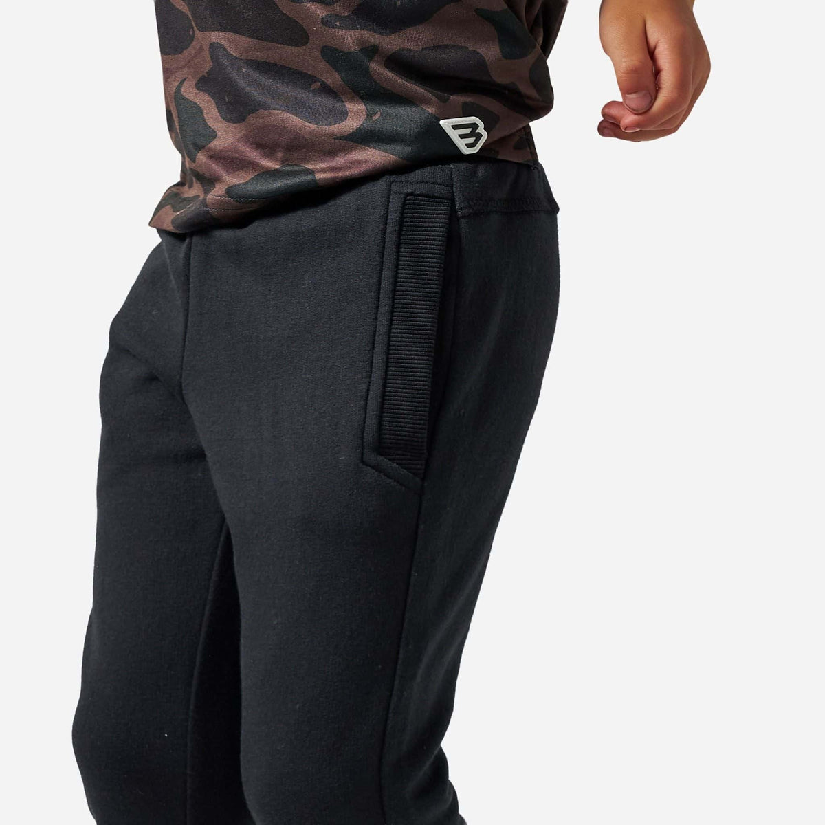 Youth Fleece Jogger - Black