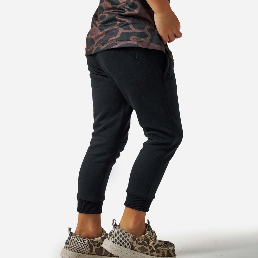 Youth Fleece Jogger - Black