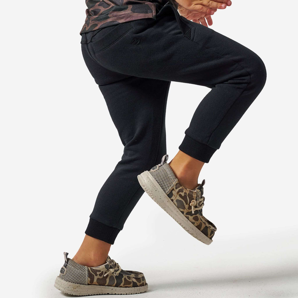 Youth Fleece Jogger - Black