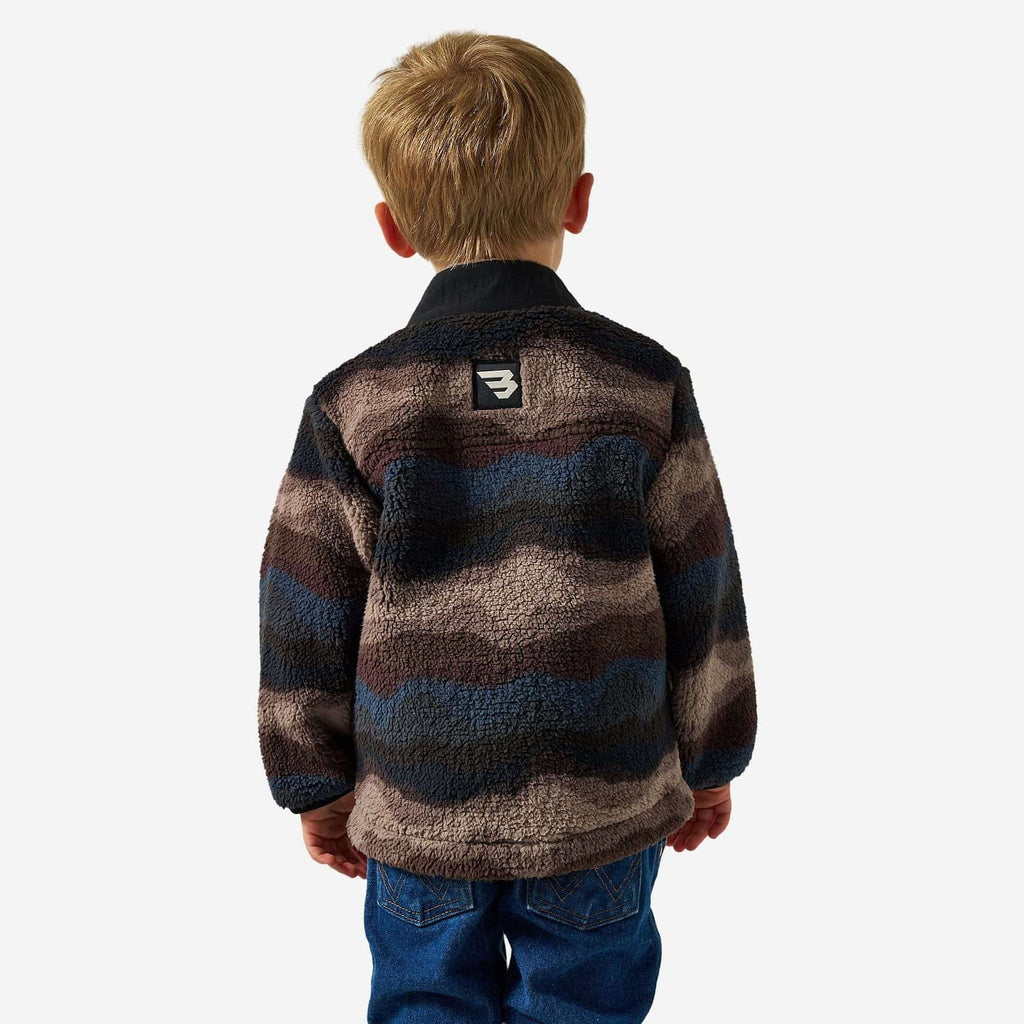 Youth Mountain Fleece - Full Zip Jacket - Wave on Wave