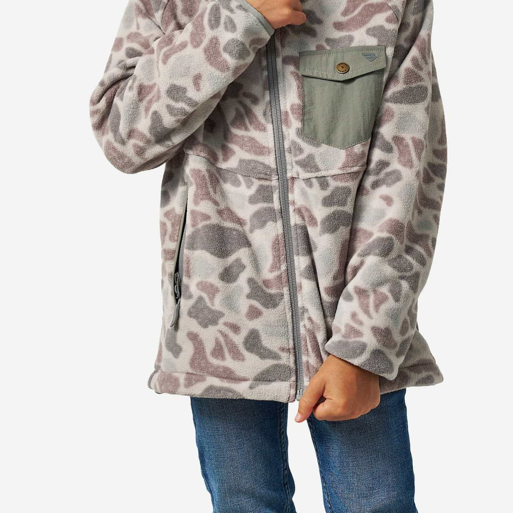 Youth Micro Fleece - Classic Deer Camo