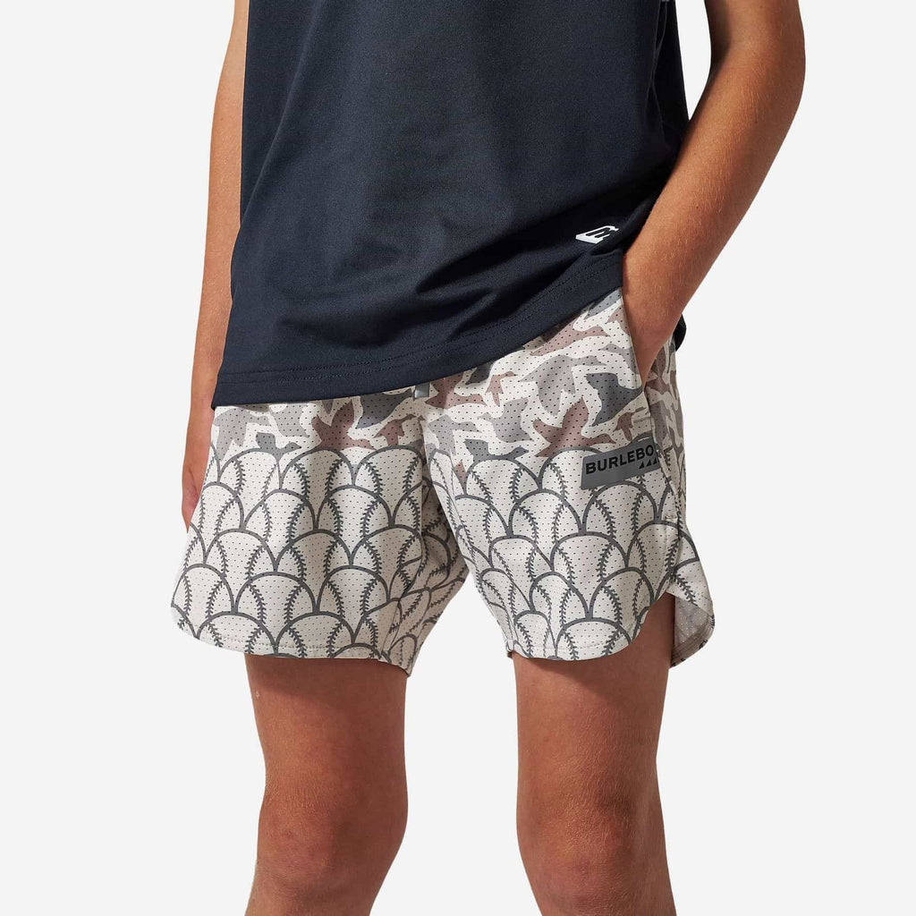 Youth Mesh Training Shorts - Fowl Ball - Classic Deer Camo