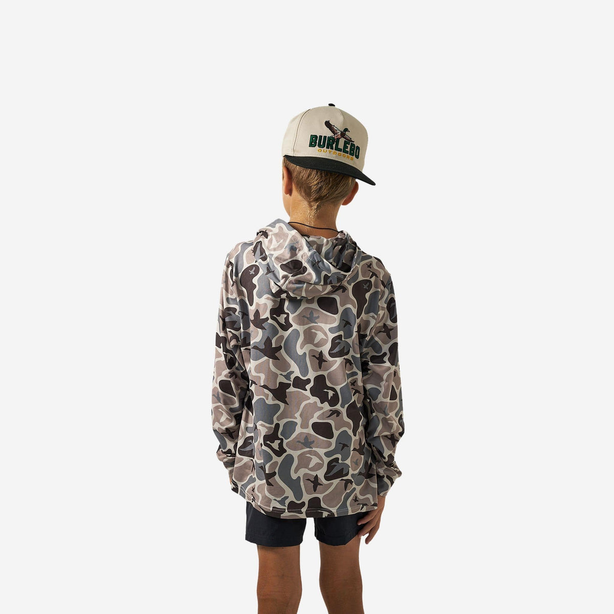 Youth Performance Hoodie - Mallard Mayhem Camo
