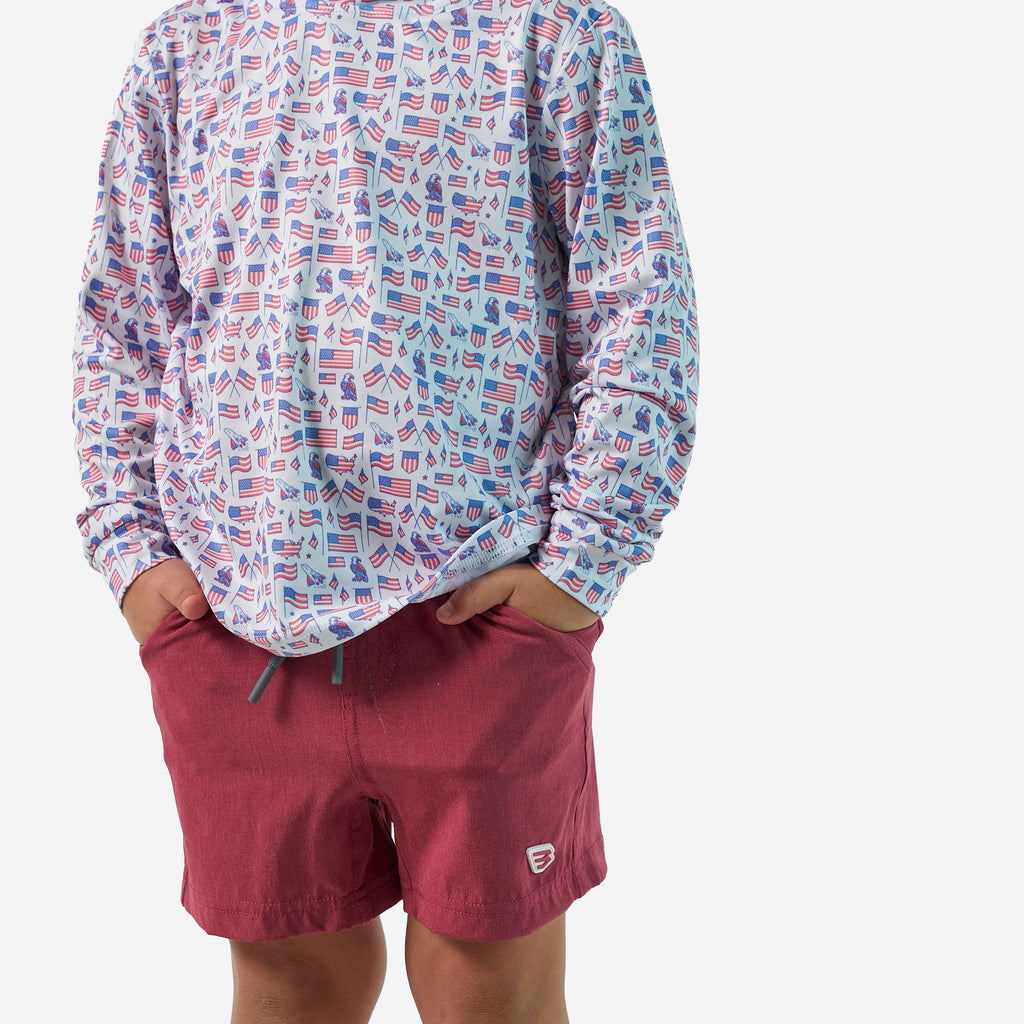 Youth Performance Hoodie - Old Glory