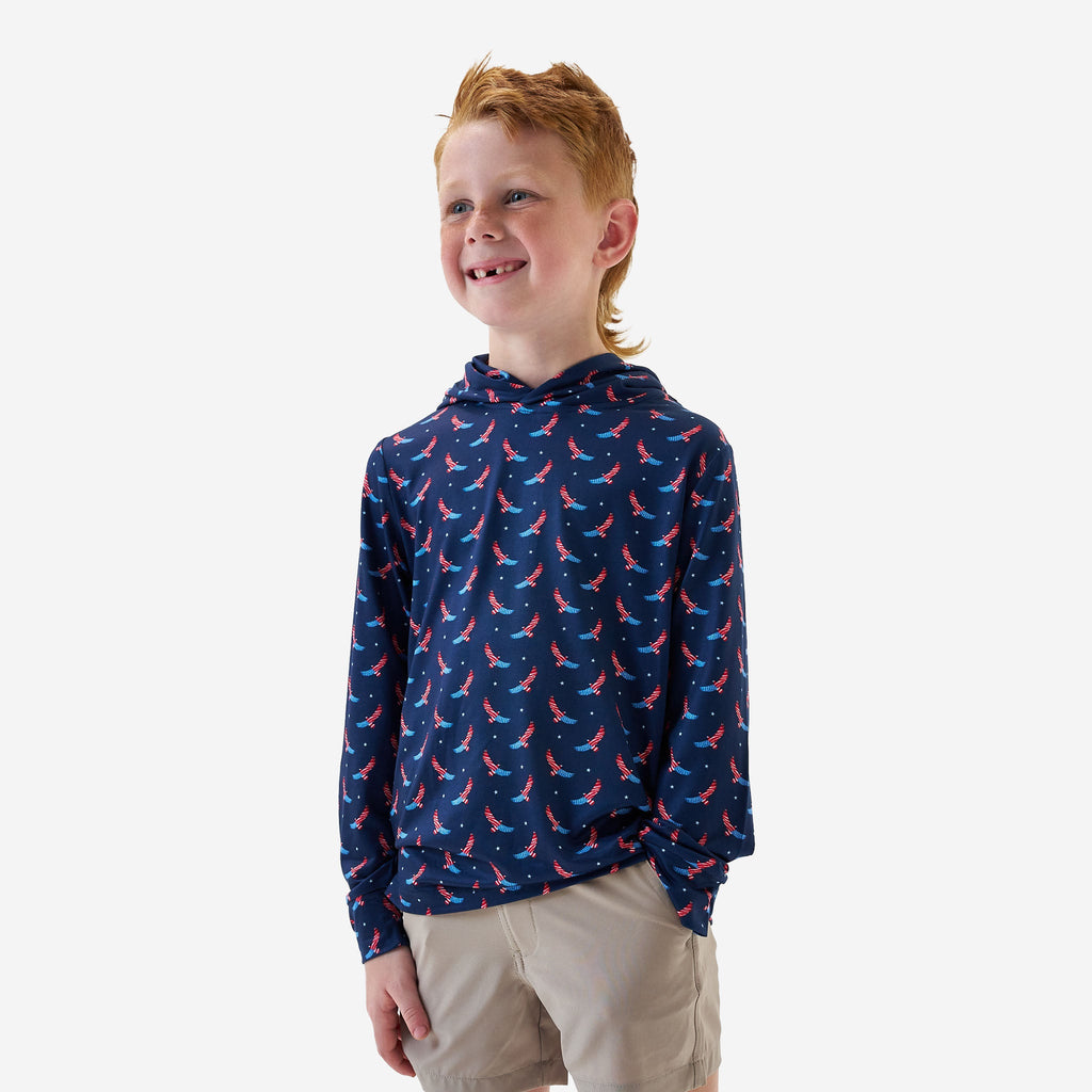 Youth Performance Hoodie - USA Eagle