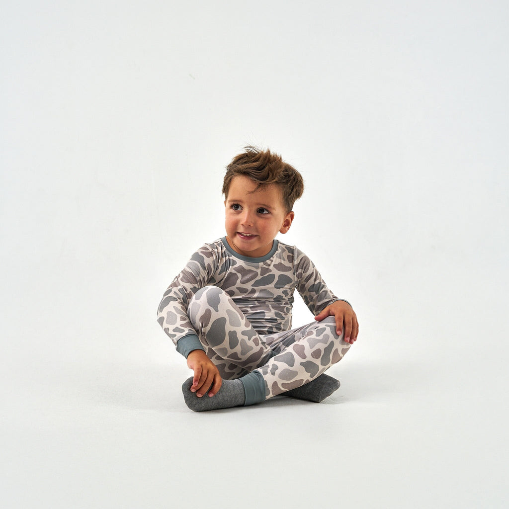 Youth Pajama Set - Classic Deer Camo