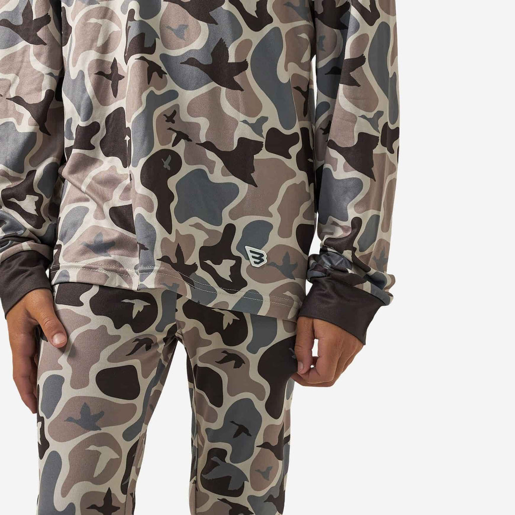 Youth Pajama Set - Mallard Mayhem Camo