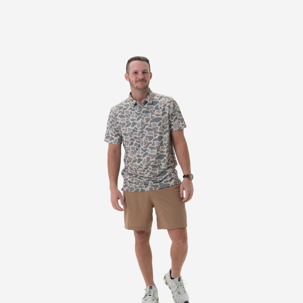 Performance Polo - Classic Deer Camo