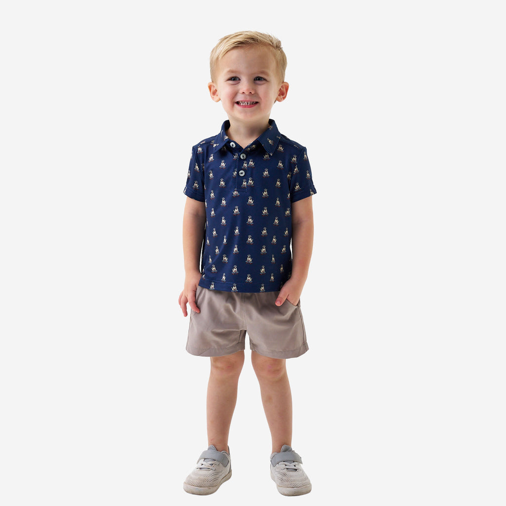 Youth Performance Polo - Skate Dog