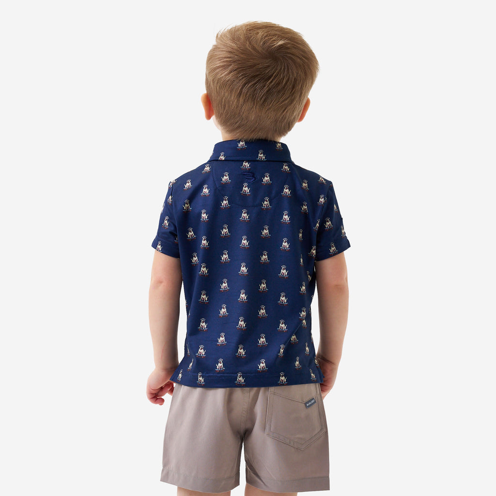 Youth Performance Polo - Skate Dog