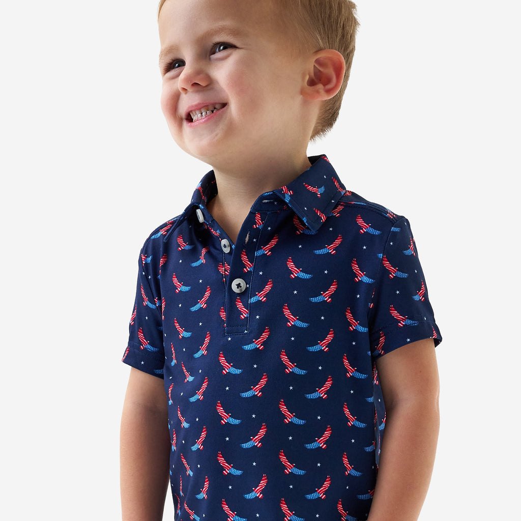 Youth Performance Polo - USA Eagle
