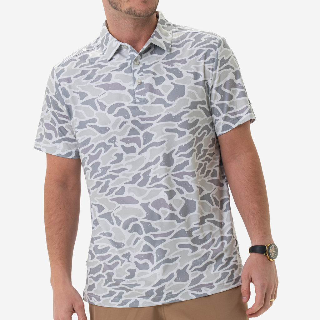 Performance Polo - White Camo