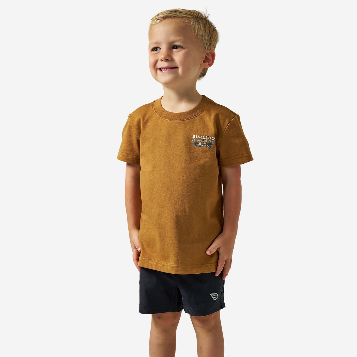 Youth Short Sleeve Tee - Bow Hunter - Light Brown