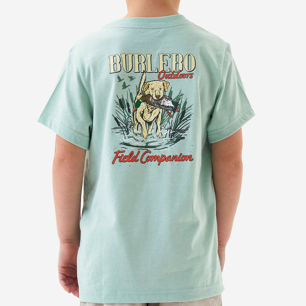 Youth Short Sleeve Tee - Field Companion - Sage
